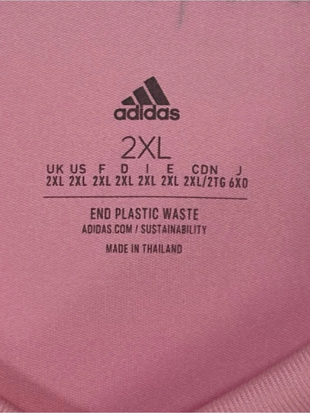 Adidas Inter Miami CF 22/23 Home Jersey True Pink & Black Size 2XL Futbol Soccer